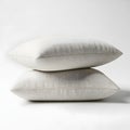 Stack of decorative pillows, isolated on white background Royalty Free Stock Photo