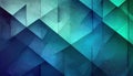 Geometric Blue-Green Tile Pattern Background Royalty Free Stock Photo