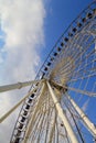 Ferris Wheel estrella or Star of puebla, mexico VI Royalty Free Stock Photo