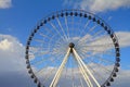 Ferris Wheel estrella or Star of puebla, mexico VIII Royalty Free Stock Photo