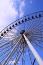 Ferris Wheel estrella or Star of puebla, mexico V Royalty Free Stock Photo