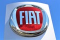 An Image of a Fiat Logo - Bielefeld/Germany - 07/23/2017