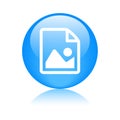 Picture file format icon Royalty Free Stock Photo