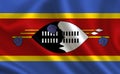 Image of the flag Swaziland. Series `Africa`