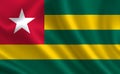 Image of the flag of Togo. Series `Africa`