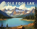 In British Columbia, there is a national park called Floe Lake.