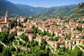 Fortified city of Villefranche de Conflent in Pyrenees Orientales, France made with Generative AI Royalty Free Stock Photo