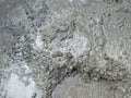 Image of fresh cocrete by mixing cement,sand,coarse aggregate and water Royalty Free Stock Photo