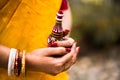 Image of gachkouto used in Indian Bengali wedding ceremony Royalty Free Stock Photo