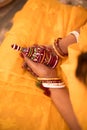 Image of gachkouto used in Indian Bengali wedding ceremony Royalty Free Stock Photo