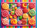 Picture of sweets Royalty Free Stock Photo