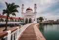 coastal Melaka most Malaysia famous landmarks 2019 one city Malacca January Mosque Straits