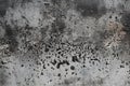 design space background wall iron rusty paint silver gray peeling cracked surface metal painted texture white black old rough Royalty Free Stock Photo