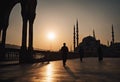 Istanbul 2015 Suleymaniye sunset 1 Silhouette Mosque Istanbul June Turkey