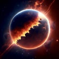 Mythology planet Nibiru Royalty Free Stock Photo