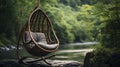 A Photo of a Outdoor Swing Chair