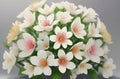 White Blossom: Beauty in Nature with Fragile Floral Design
