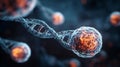 Exploring Stem Cell Genetics and Regenerative Medicine for Advanced Treatments Royalty Free Stock Photo