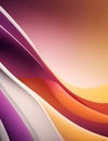 Material style art, 3D wavy pattern background, generative using ai tool Royalty Free Stock Photo