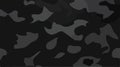 Stylish Black Camouflage Pattern Vector Background Design Royalty Free Stock Photo