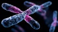 Understanding Telomere Aging Process Through Shortening and Reduction Royalty Free Stock Photo