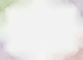 Minimal pastel watercolor background with extremely soft edges and large white copy space Royalty Free Stock Photo