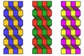 Image of a geometric abstract optical illusory figure