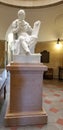 George Washington Statue Inside the North Carolina Capital Building Royalty Free Stock Photo