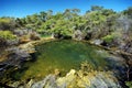 image of a geothermal spring