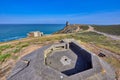 World War Two Bunkers. Jersey C.I. Royalty Free Stock Photo