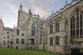 Gloucester Cathedral exterior image wide angle. Religion winter