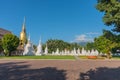 pagoda at wat Suan dok,Chiang Mai, Thailand Royalty Free Stock Photo