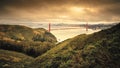 Golden Gate Bridge San Francisco Bay Royalty Free Stock Photo