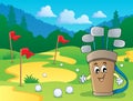 Image with golf theme 2