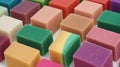 An Image Of A Gorgeously Picturesque Assortment Of Colored Soaps AI Generative