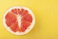 Image of grapefruit gold background