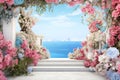 Greek Beach Parties greek landscape background