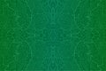 Image with green mystic abstract seamless pattern