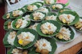 Gudeg rice with skewed chicken and salted eggs