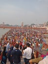 The image of Har ki Pedi in Haridwar this is the image of Haridwar Clock Tower also