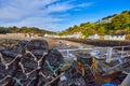 Rozel Harbour at low tide Royalty Free Stock Photo