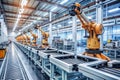 IoT Industry 4.0: Smart Factory Automation with Robotic Arms