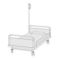 Image of hospital bed