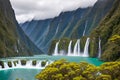 The UNESCO World Heritage site is in the South Island of New Zealand.