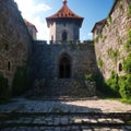 The Hunedoara Castle in Romania made with Generative AI