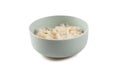 Image of isolated bowl with noodle Royalty Free Stock Photo