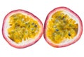 Image of Isolated passionfruit Royalty Free Stock Photo
