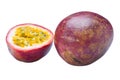 Image of Isolated passionfruit Royalty Free Stock Photo