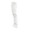 a image isolated on a white background of a snowboard pants Royalty Free Stock Photo