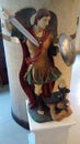 IMAGE IN ITALIAN CERAMICS OF SAN MIGUEL ARCANGEL. SCULPTURE